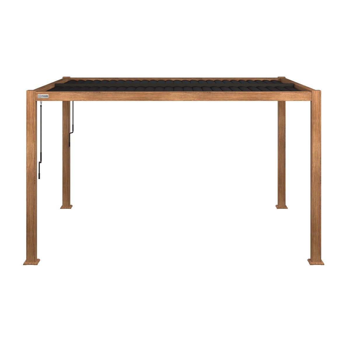 MazeMaze COMO Pergola Aluminium Rectangular 30x40 / Wood Effect FramepergolaALU - GB - 304012 - FRM16NoLuxury Garden Decor