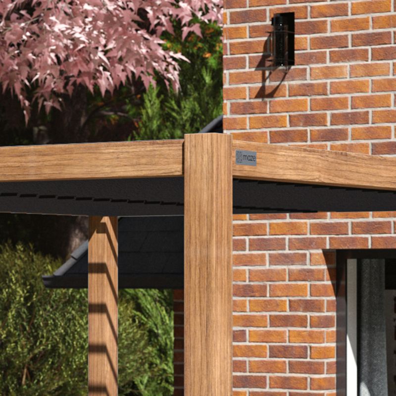 MazeMaze COMO Pergola Aluminium Rectangular 30x40 / Wood Effect FramepergolaALU - GB - 304012 - FRM16NoLuxury Garden Decor