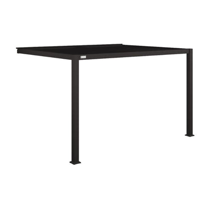 MazeMaze COMO Aluminium Lean - to Wall Pergola 3m x 4m Frame Only - GreypergolaALU - GB - LOW - 304012Luxury Garden Decor