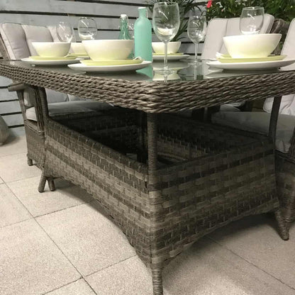 Signature WeaveSignature Weave VICTORIA Rectangular Dining TableOutdoor DiningVICT0227Luxury Garden Decor